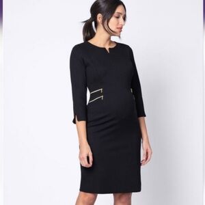 Seraphine Audrey Maternity Double Side Zip Dress

3/4 Sleeve Black Dress Size 6